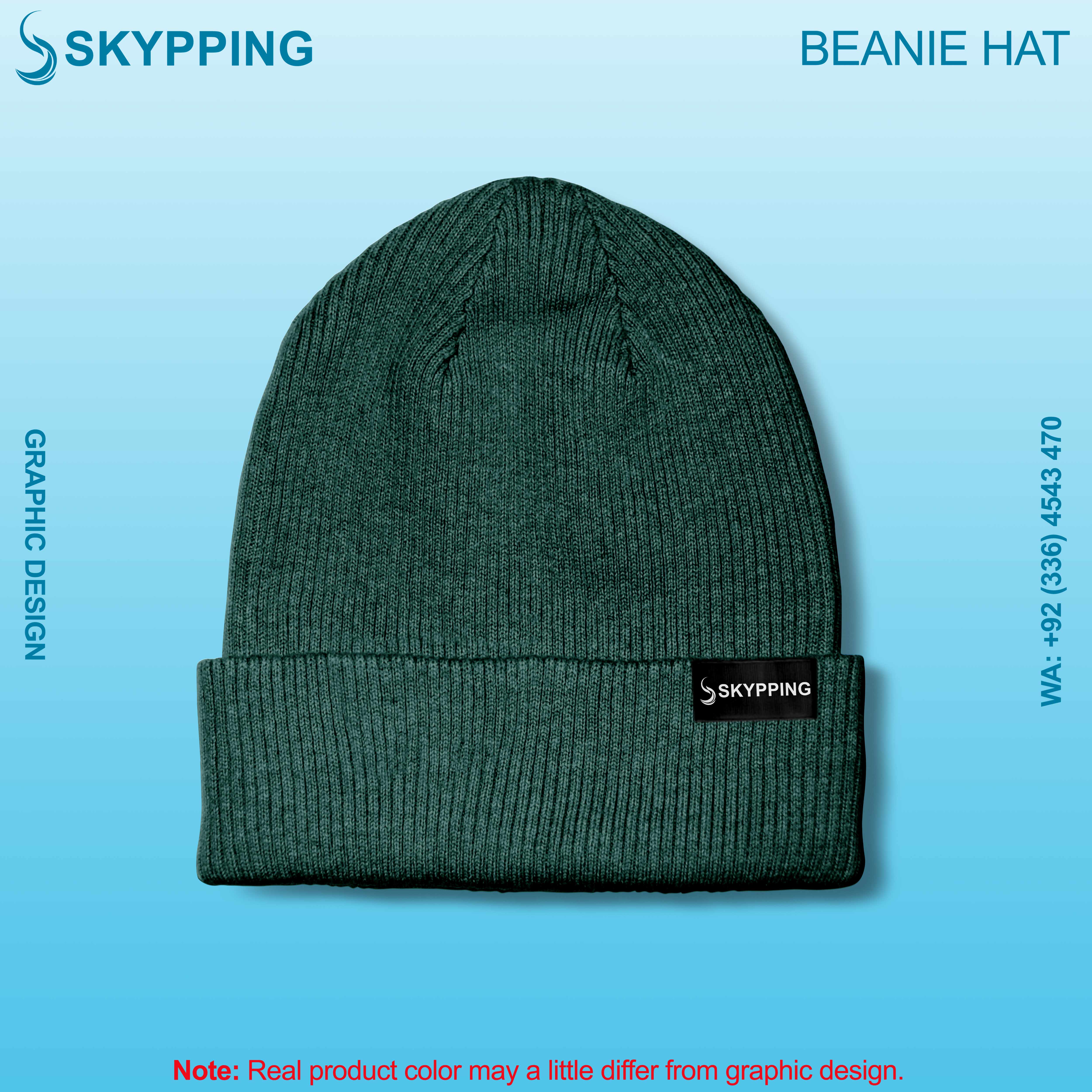 Beanie Hat with Label
